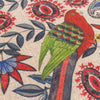 Wylder Akamba Mirrored Parrots Cushion Cover in Navy/Red