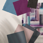 Voyage Maison Albers 1.4m Wide Width Wallpaper in Amethyst