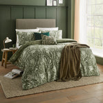 Animal Green Bedding - Albus Heritage Duvet Cover Set Forest Green Wylder