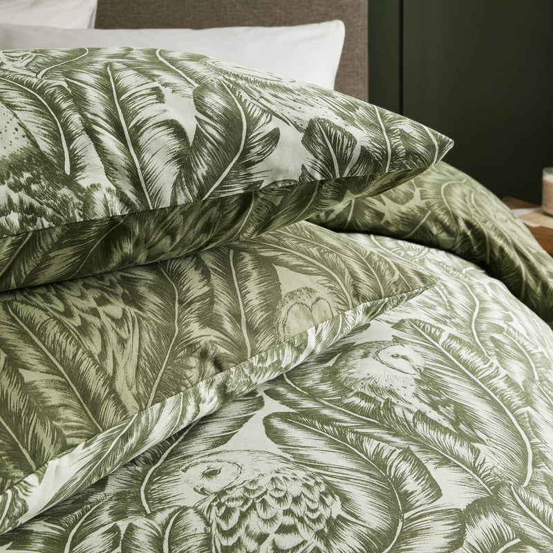 Animal Green Bedding - Albus Heritage Duvet Cover Set Forest Green Wylder