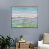 Abstract Blue Wall Art - Alder  Framed Canvas Celeste Voyage Maison