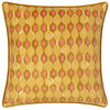 Abstract Yellow Cushions - Alentejo Piped Velvet Cushion Cover Citrus furn.