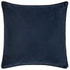 Abstract Blue Cushions - Alentejo Piped Velvet Cushion Cover Ocean furn.