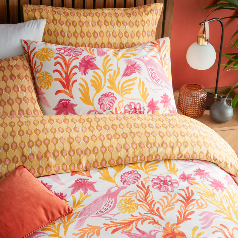 furn. Alentejo Duvet Cover Set in Citrus