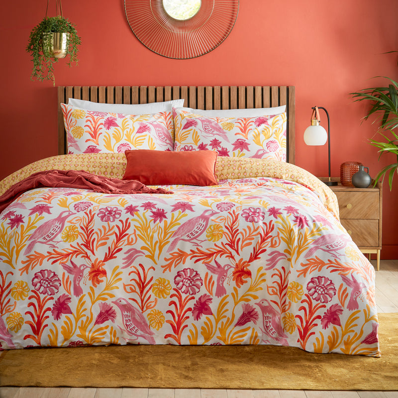 furn. Alentejo Duvet Cover Set in Citrus