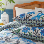 furn. Alentejo Duvet Cover Set in Ocean