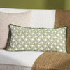 Hoem Alexa Rectangular Cushion Cover in Olive