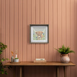 Voyage Maison Alfie Silver Framed Print in Nut