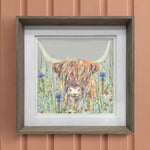 Voyage Maison Alfie Silver Framed Print in Nut