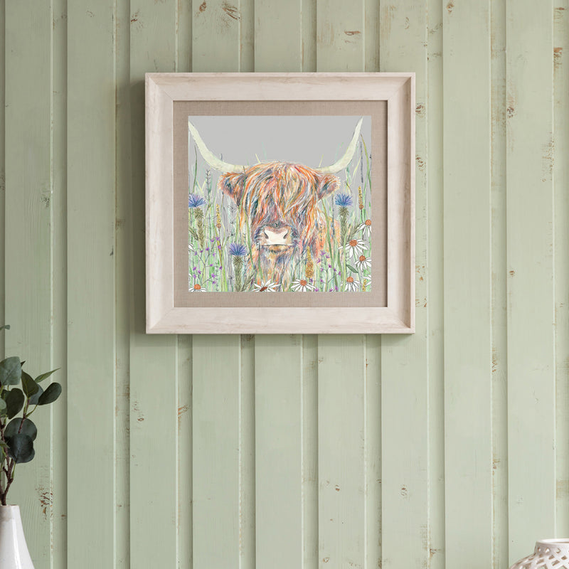 Voyage Maison Alfie Silver Framed Print in Birch