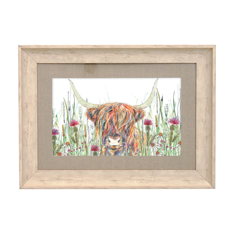 Alfie Framed Print Birch