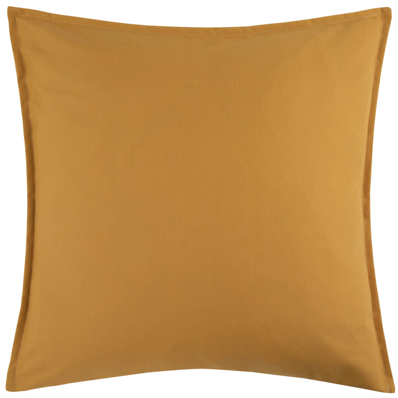 Plain Yellow Cushions - Alfresco Outdoor Square Oxford Polyester Filled Cushion Ochre Voyage Maison