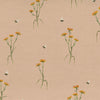 Floral Orange Fabric - Allimore Printed Cotton Fabric (By The Metre) Apricot Voyage Maison