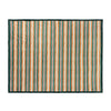 Striped Green Throws - All Wrapped Up Velvet Faux Fur Throw Emerald/Red Furn