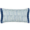 Geometric Blue Cushions - Alma Printed Cushion Cover Cobalt Voyage Maison