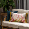 Floral Pink Cushions - Alston Printed Cushion Cover Fuchsia Marie Burke