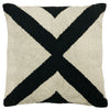 Global Black Cushions - Altai Monochrome Jacquard Feather Filled Cushion Mono Yard