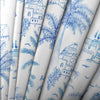 Global Blue Fabric - Altea Printed Cotton Fabric (By The Metre) Cobalt Voyage Maison