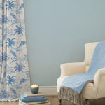 Global Blue Fabric - Altea Printed Cotton Fabric (By The Metre) Cobalt Voyage Maison