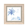 Global Blue Wall Art - Altea  Framed Print Birch/Cobalt Voyage Maison