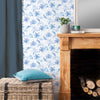 Global Blue Wallpaper - Altea  1.4m Wide Width Wallpaper (By The Metre) Cobalt Voyage Maison