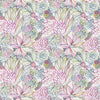 Floral Pink Fabric - Althorp Printed Cotton Fabric (By The Metre) Sorbet Cream Voyage Maison