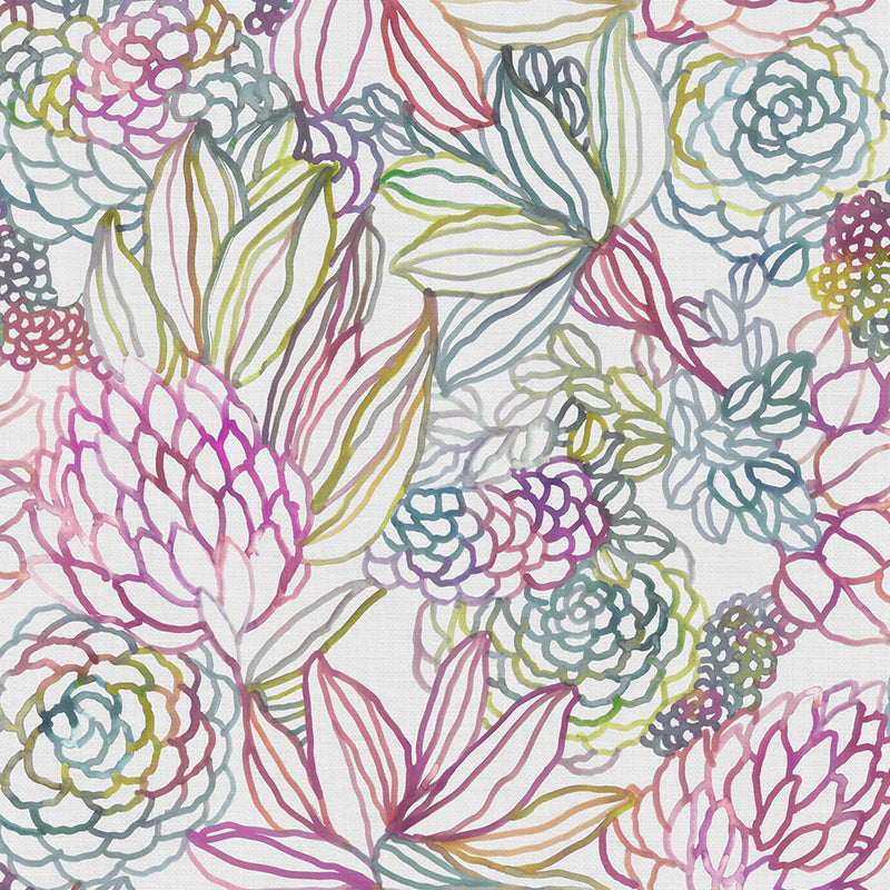 Althorp Printed Fabric Sample Swatch Sorbet