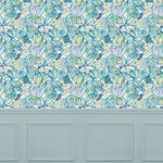 Voyage Maison Althorp 1.4m Wide Width Wallpaper in Capri