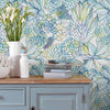 Voyage Maison Althorp 1.4m Wide Width Wallpaper in Capri