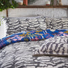 furn. Amanita Mushroom Duvet Cover Set in Cobalt