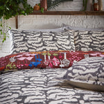 furn. Amanita Mushroom Duvet Cover Set in Redwood