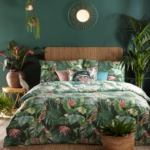 furn. Amazonia Rainforest Duvet Cover Set in Jade