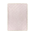Floral Pink Bedding - Amelia 100% Cotton Quilted Bedspread Blush Wylder