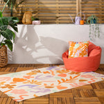 furn. Amelie 120x170cm Outdoor/Indoor Rug in Orange/Lilac