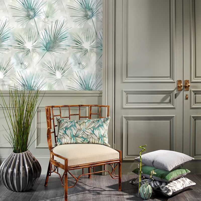 Voyage Maison Amida 1.4m Wide Width Wallpaper in Emerald