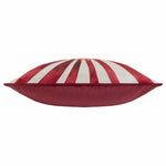 Abstract Red Cushions - Amor Eterno Velvet Piped Cushion Cover Red furn.