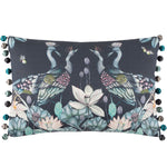 Animal Blue Cushions - Anahita Printed Cushion Cover Midnight Voyage Maison