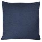 furn. Angeles Floral Velvet Cushion Cover in Navy