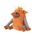  Orange Accessories - Angus Highland Cow Door Stop Ginger Furn