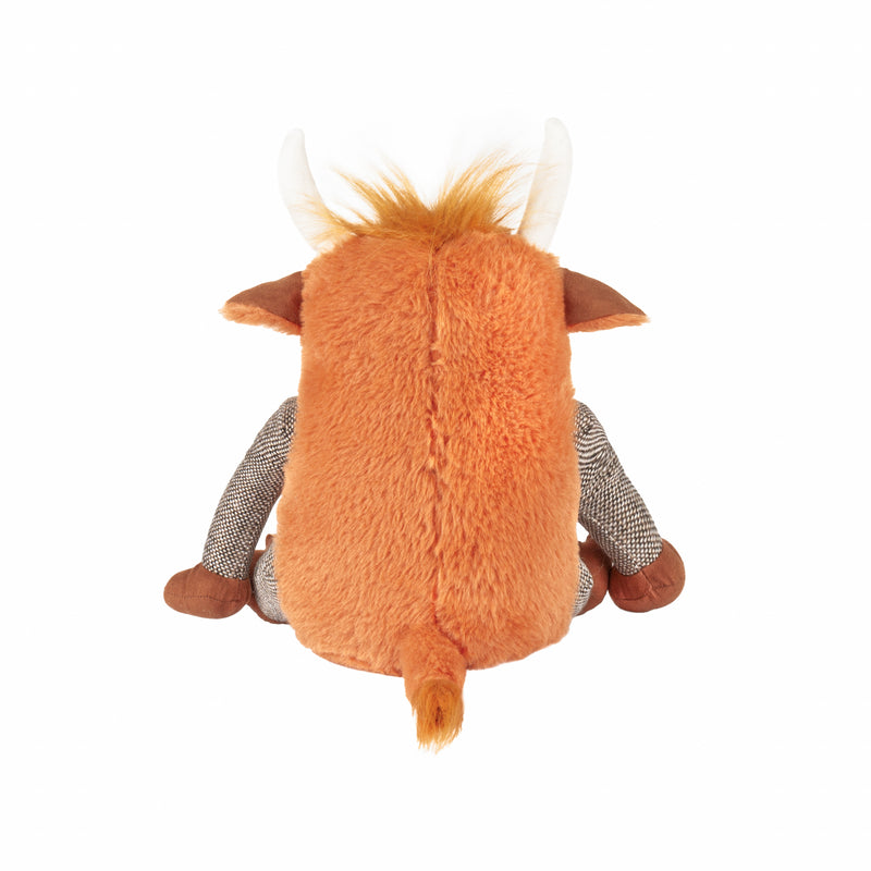  Orange Accessories - Angus Highland Cow Door Stop Ginger Furn