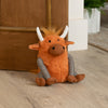  Orange Accessories - Angus Highland Cow Door Stop Ginger Furn