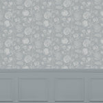 Voyage Maison Aninda 1.4m Wide Width Wallpaper in Silver