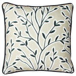 furn. Annika Floral Cushion Cover in Oatmeal