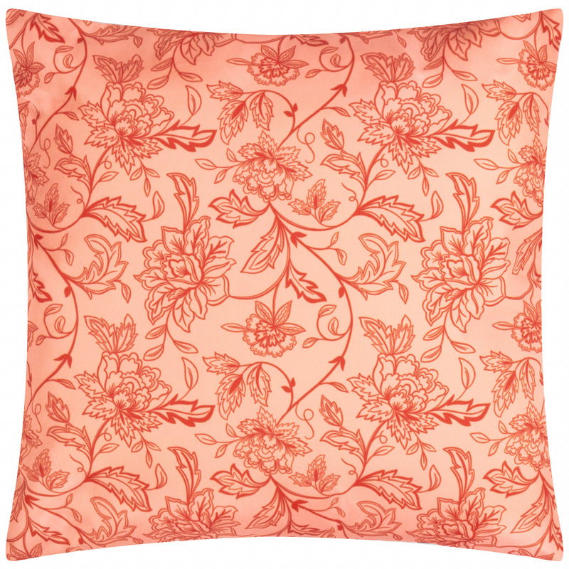 Floral Multi Cushions - Anemone Peaches Printed Outdoor Cushion Cover Multi furn.