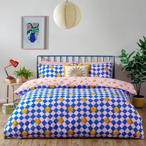 Check Multi Bedding - Antares Printed Duvet Cover Set Multi furn.