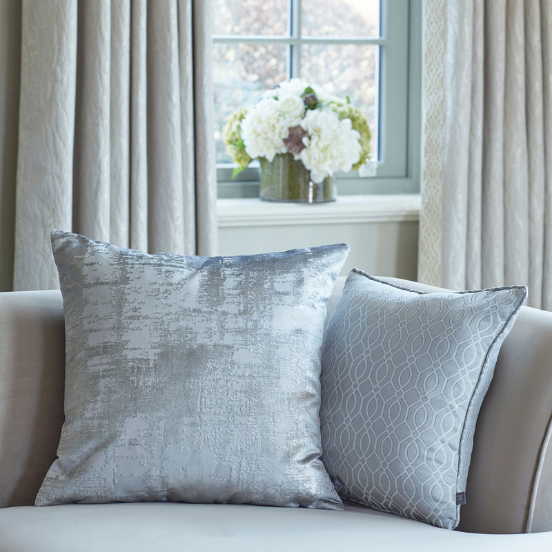  Grey Cushions - Aphrodite  Feather Filled Cushion Anthracite Prestigious Textiles