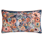 Wylder Aquess New Cushion Cover in Navy/Coral