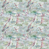 Animal Green Fabric - Arabella Printed Fabric (By The Metre) Coral Voyage Maison