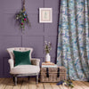 Animal Purple Fabric - Arabella Printed Fabric (By The Metre) Parma Voyage Maison