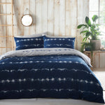 furn. Arabi Tie Dye Duvet Cover Set in Indigo